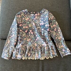 Ruffle Butts Rashgaurd Swimsuit 4T